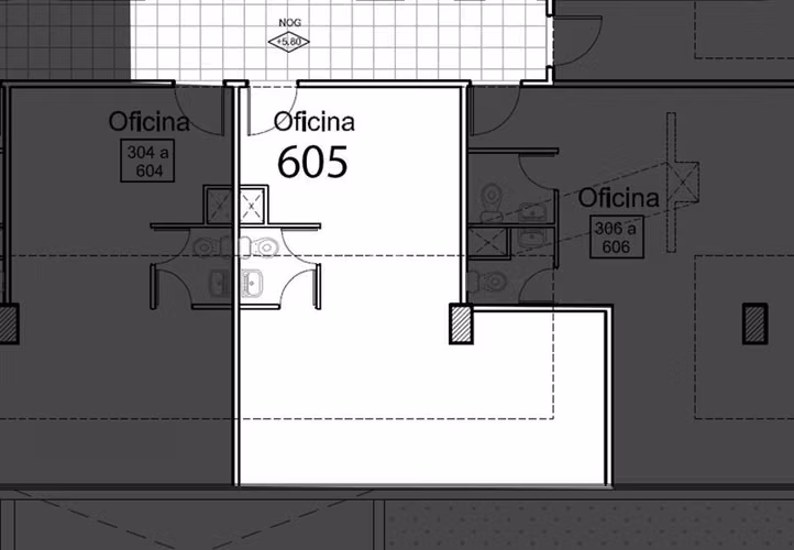 Oficina en arriendo en Providencia, Metro Manuel Montt