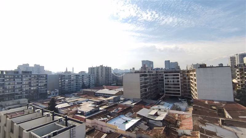 1 dorm. 1 baño. Terraza a lo largo del Dpto. en Santiago - Imagen 11
