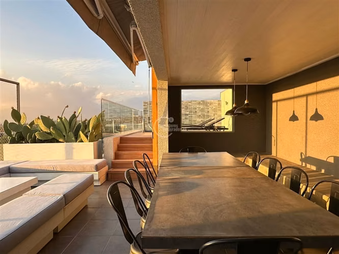 Exclusivo depto con azotea, piscina y quincho privado