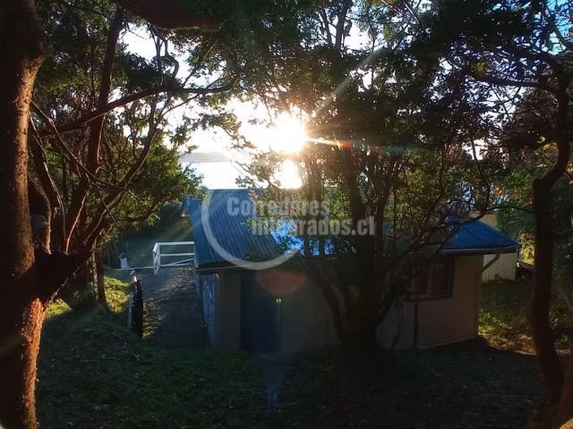 Casa Terreno Niebla Valdivia Gran Vista al Mar Acceso playa