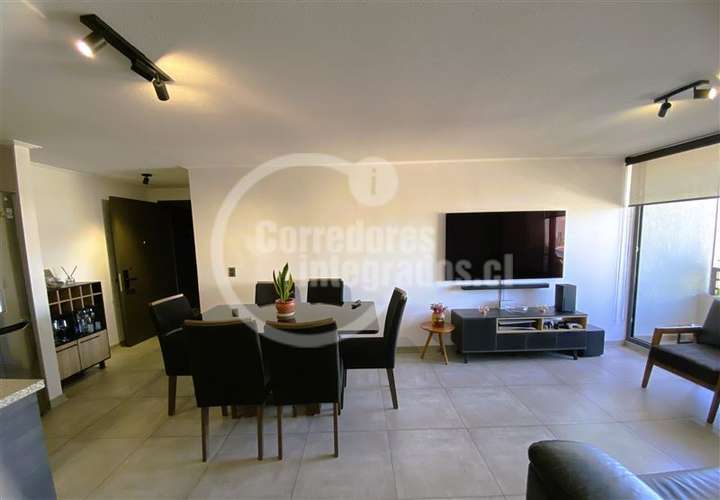 REBAJADO precio final de 3 D. 2 B 2 Est. 1 Bodega en Macul - Imagen 3