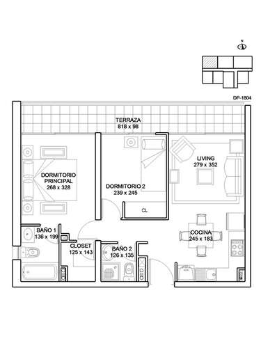 Departamento en venta de 2 dorm. en Santiago - Imagen 21