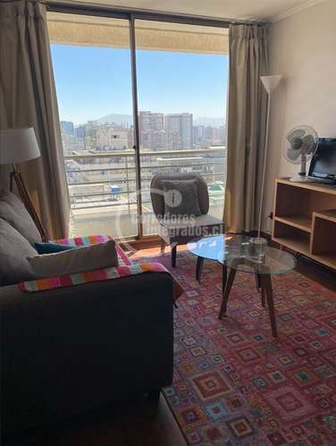 Departamento amoblado en venta de 1 dorm. en Santiago - Imagen 2