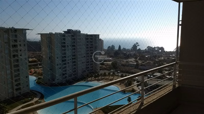 Departamento en venta de 3 dorm. en Algarrobo. Condominio.