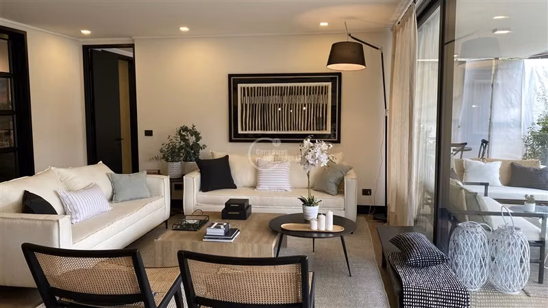 Departamento en venta de 3 dorm. en Lo Barnechea