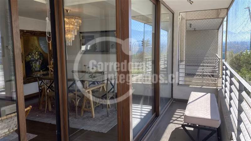 Departamento en venta de 3 dorm. en Lo Barnechea