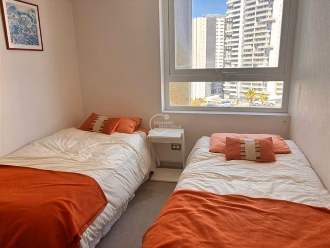 Departamento en venta de 3 dorm. vista al mar en Concón