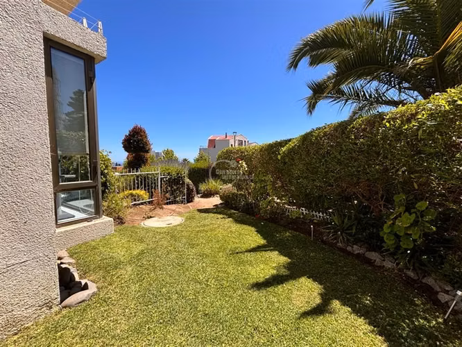 Venta departamento en Concon con jardín de 3 dormitorios
