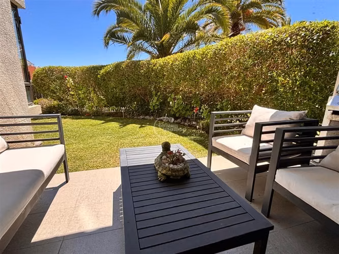 Venta departamento en Concon con jardín de 3 dormitorios