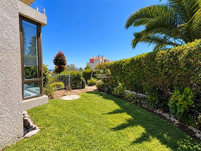 Venta departamento en Concon con jardín de 3 dormitorios