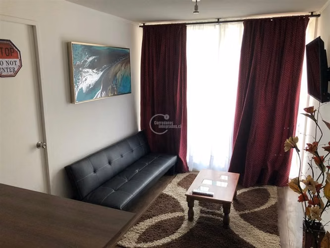Departamento en venta de 1 dorm. en Santiago