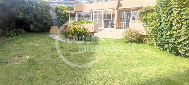 Depto 3D con jardín privado, Edificio Grecomar, Reñaca