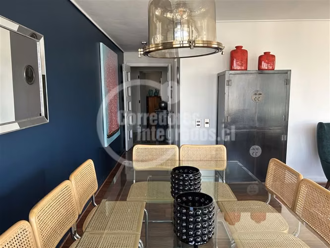 Departamento en venta de 4 dorm, 3 baños, en Vitacura