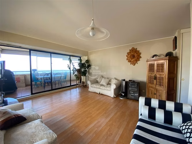 venta departamento Reñaca primera linea gran vista y terraza