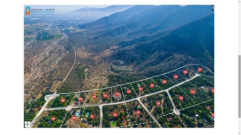 Parcela en venta en Olmué