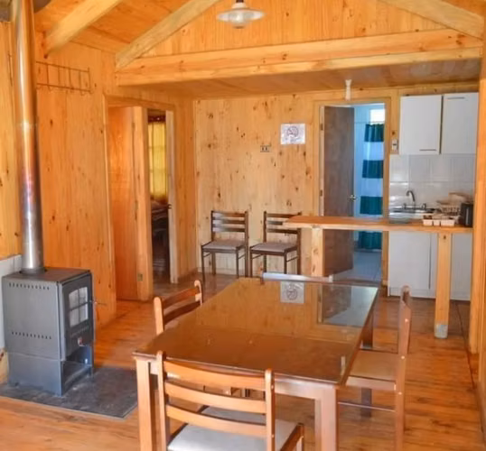 Parcela en venta con tres cabañas en San Fabián, Chillán
