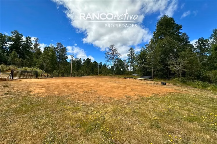 Parcela de 5.000 m2 en Chancoyán, Valdivia. Con Agua y Luz