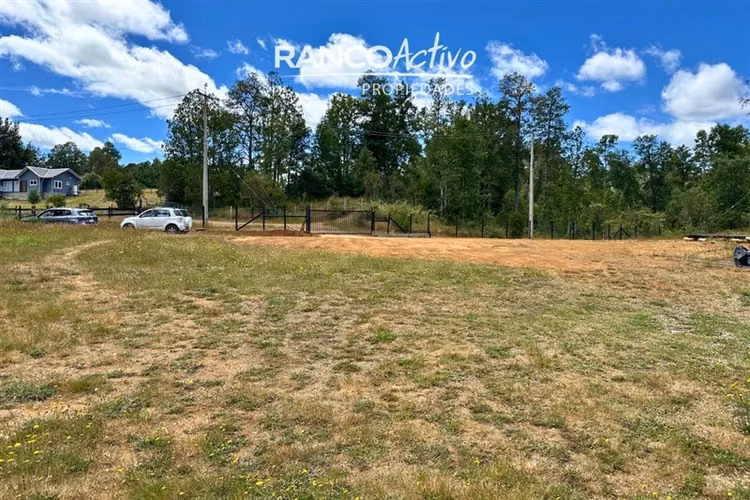 Parcela de 5.000 m2 en Chancoyán, Valdivia. Con Agua y Luz