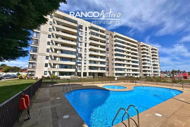 Depto en Venta de 3 dorm. 2 baños en Valdivia Parque Krahmer
