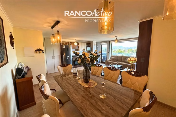 Depto en Venta de 3 dorm. 2 baños en Valdivia Parque Krahmer