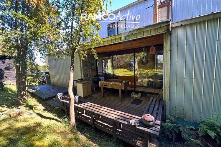 Preciosa Casa Rústica 4D, 3B en Parcela a 10 Min de Valdivia