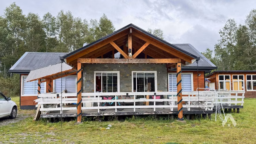 ID:108V Casa + Cabaña en Villarrica 5.000 m² (154385)