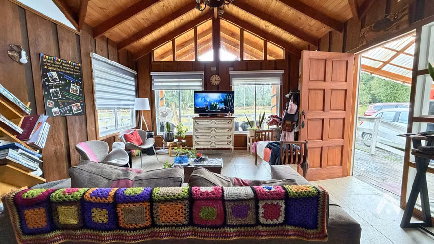 ID:108V Casa + Cabaña en Villarrica 5.000 m² (154385)