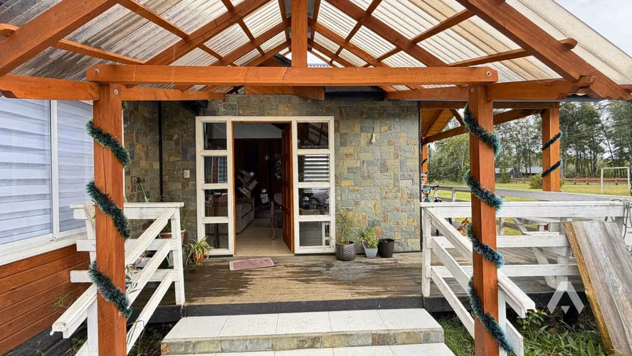 ID:108V Casa + Cabaña en Villarrica 5.000 m² (154385)