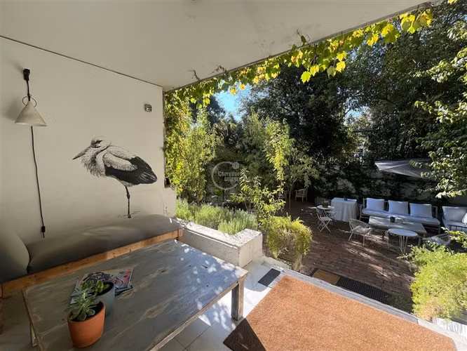 Venta departamento 2D 4B Las Condes a pasos VMA con jardín