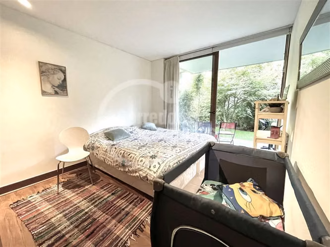 Departamento en venta de 4 dorm. en Las Condes, con jardín,