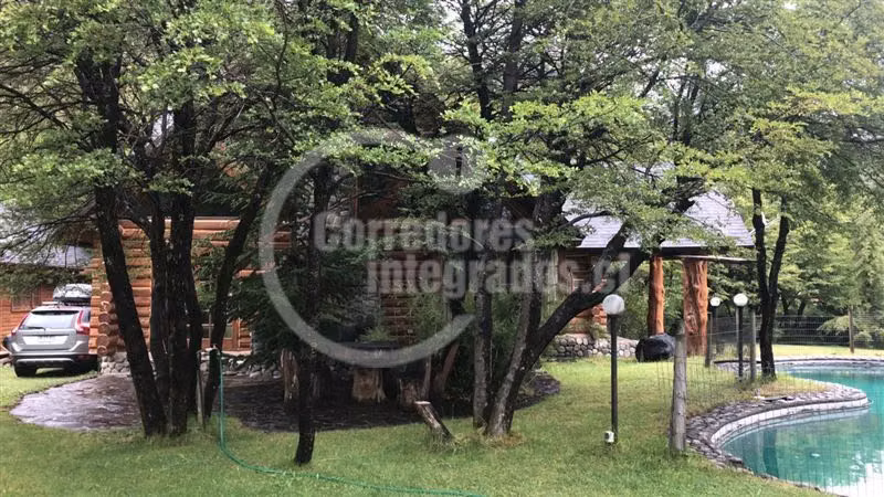 Espectacular log house en las termas de Chillan.