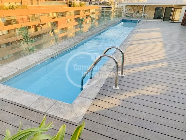 Espectacular Duplex En Vitacura ,magnificas areas verdes
