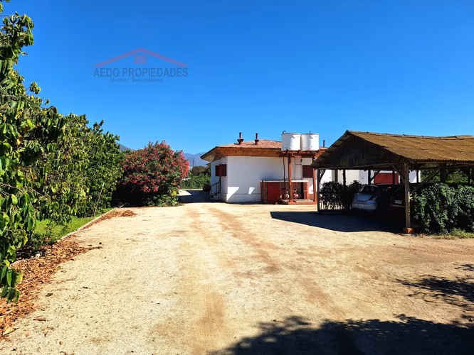 Se Vende Parcela/Terreno con Hermosa Casa, Sector Pocochay, Comuna de La Cruz