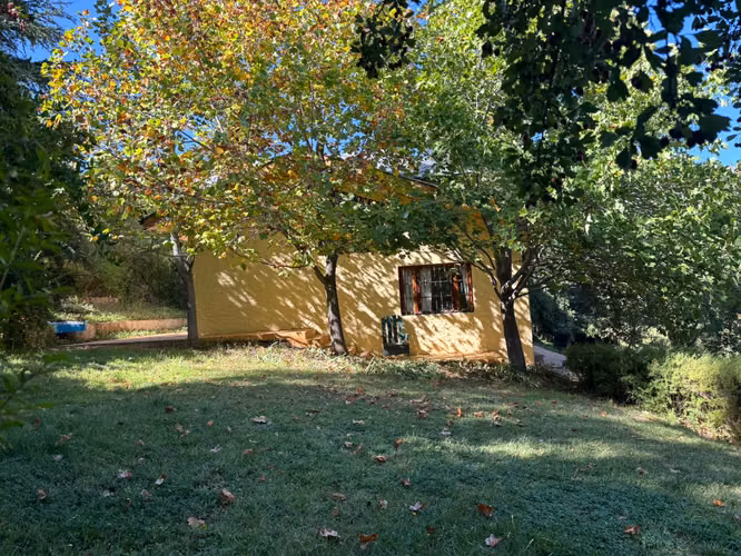 Casa con gran terreno en Cajón del Maipo
