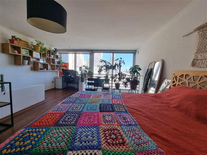 Departamento en venta de 1 dorm. en Santiago
