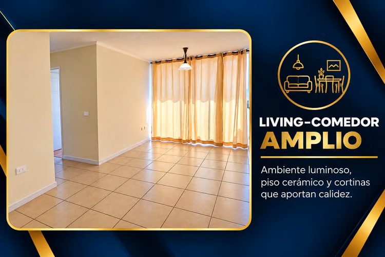 En venta, vendo, se vende departamento 3D, 1B en Bonasort IV, Antofagasta
