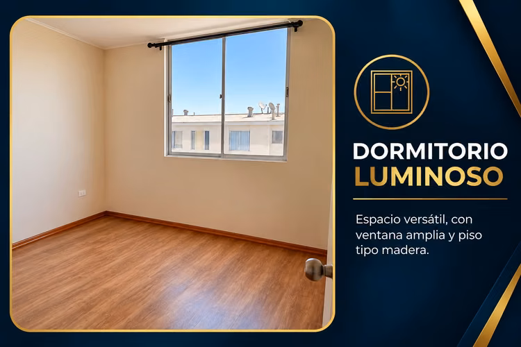En venta, vendo, se vende departamento 3D, 1B en Bonasort IV, Antofagasta
