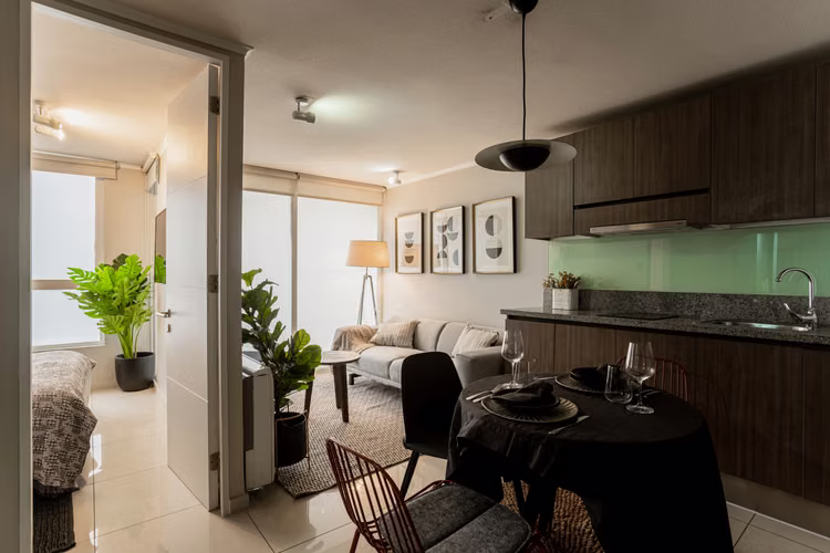 Arriendo departamento 1D+1B Sara del Campo (Santiago Centro)