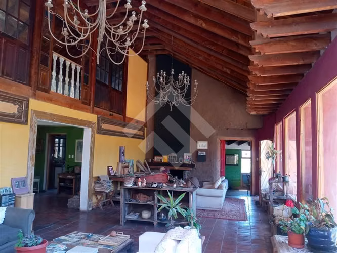 Parcela 5.041 mtrs casa 752mtrs condominio venta Pirque