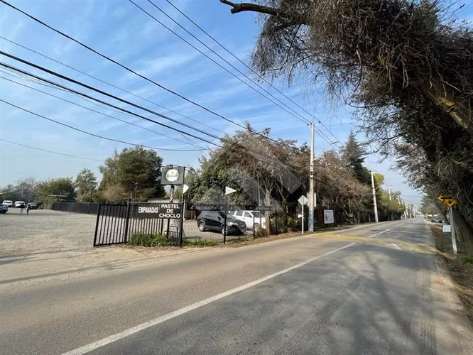 Parcela en venta en Colina; Comercial