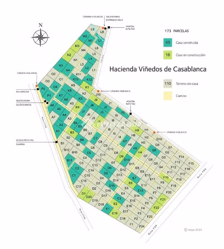 Parcela en venta en Casablanca
