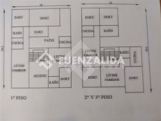 Venta, Edificio en Providencia, 3 pisos, 6 Dptos.