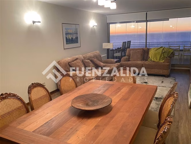 Departamento en venta de 3 dorm. en Concón