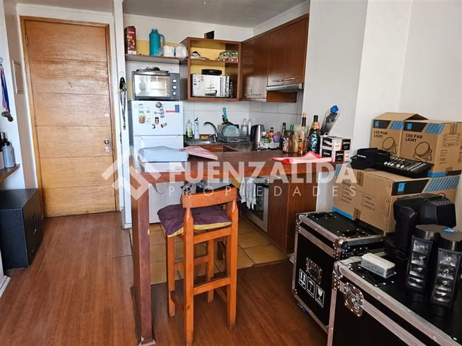 Departamento en venta de 1 dorm. en Santiago