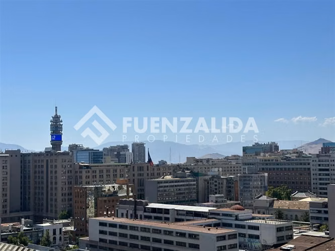 Departamento en venta de 2 dorm. 2 baños, en Santiago Centro