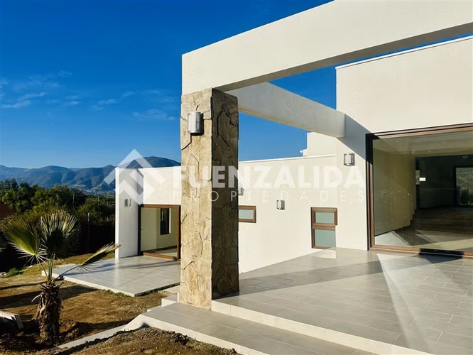 Parcela con Casa Nueva 6D 6B en Lomas del Puangue, Curacaví