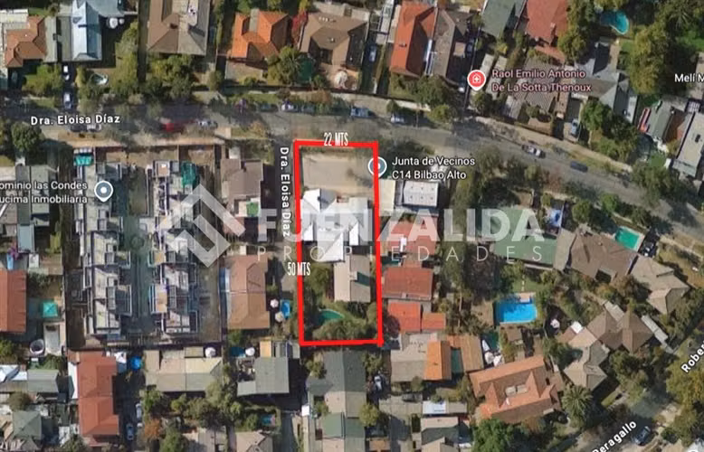 Terreno Construccion  en Venta en Las Condes