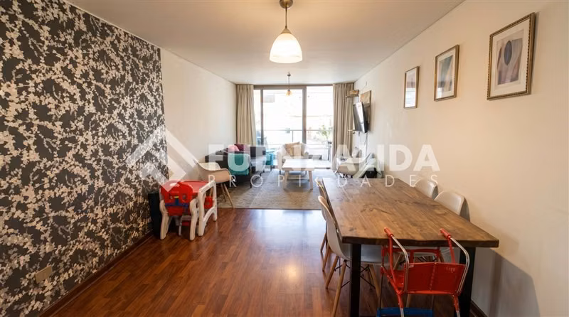 Departamento en Venta Pocuro .3 Dorm. 2 baños.Providencia