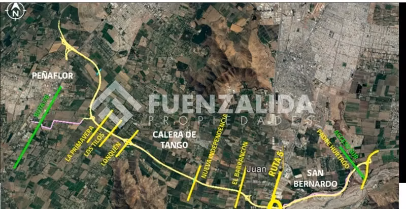Terreno Construccion  en Venta en Padre Hurtado