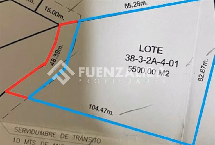 Sitio en venta en La Serena